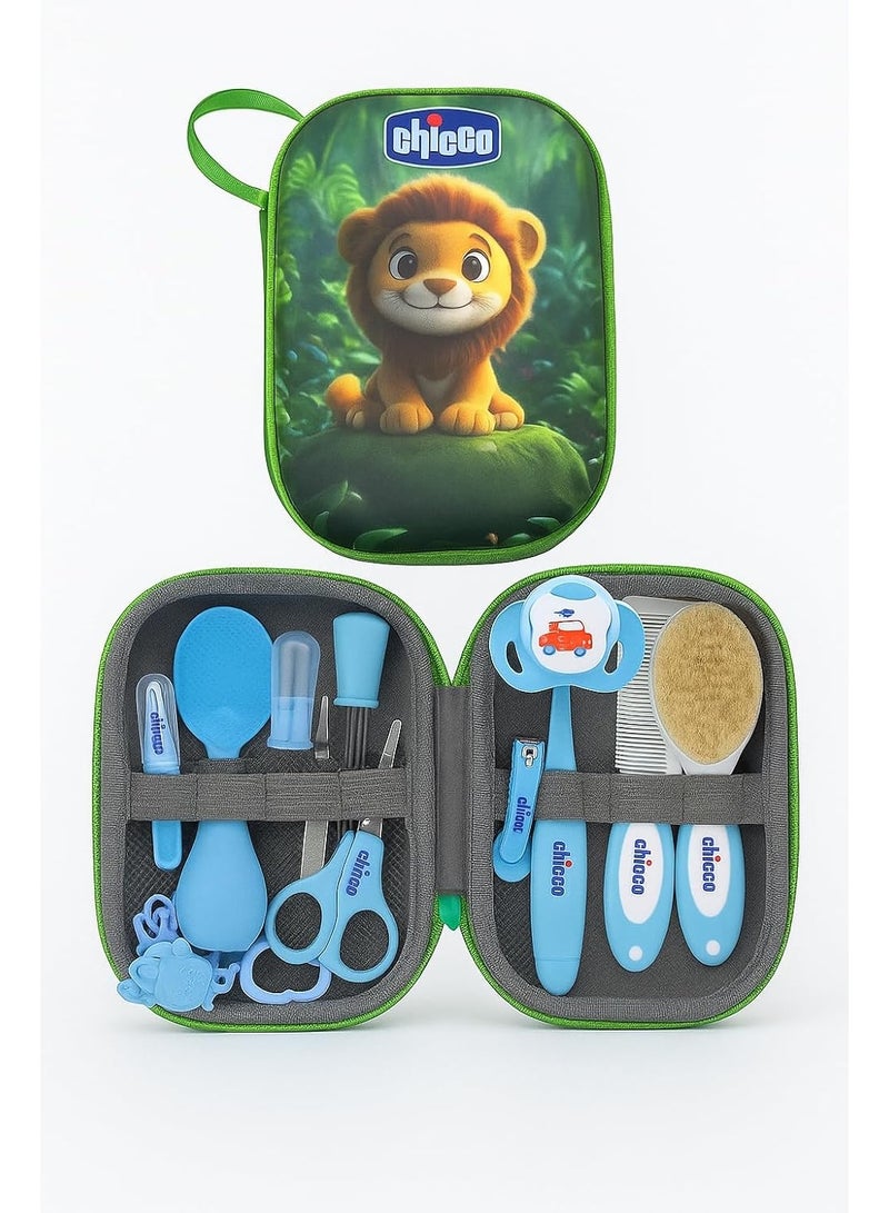 شيكو مجموعة العناية بالطفل،مجموعة العناية اليومية الأساسية للأطفال مكونة من 13 قطع مع شنطة تخزين، مجموعة أدوات الأظافر للأطفال حديثي الولادة والعناية الصحية والعناية الشخصية - Image 3